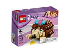boite herisson a construire lego 40171 friends