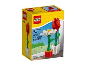 fleurs decoratives lego 40187