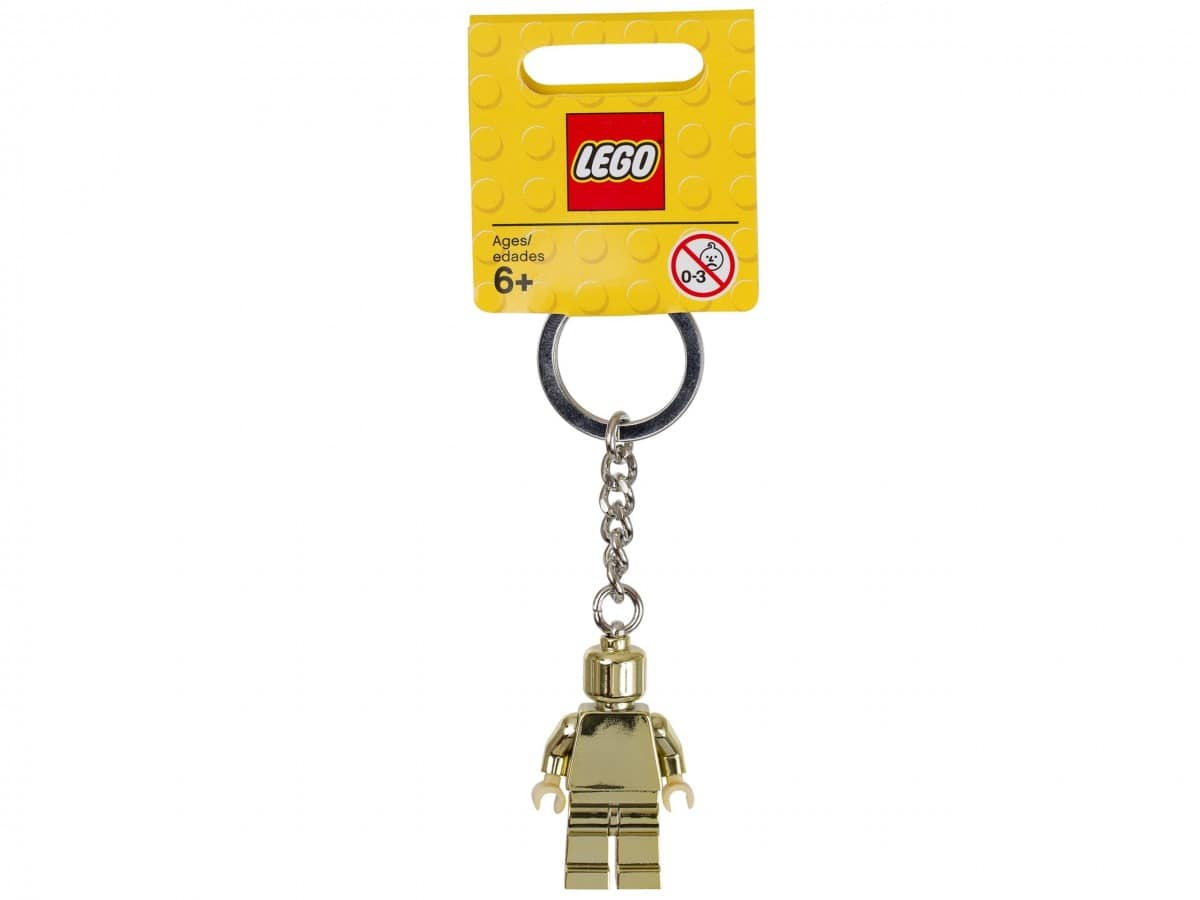 porte cles figurine doree lego 850807 scaled