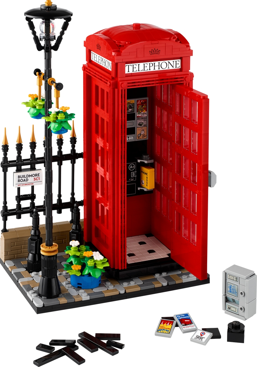 red london telephone box 21347