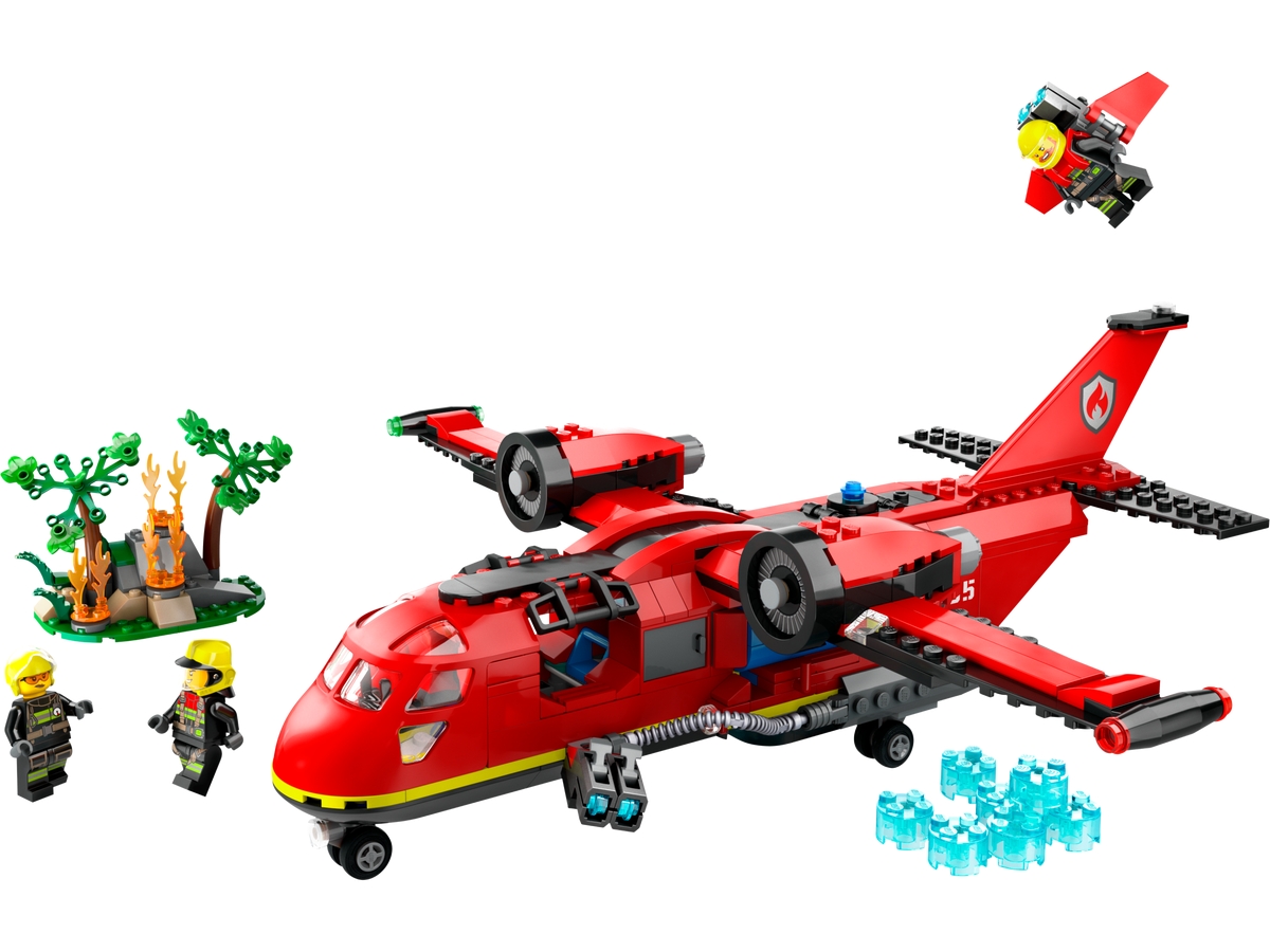 fire rescue plane 60413