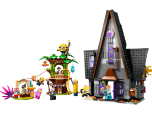 minions and grus family mansion 75583