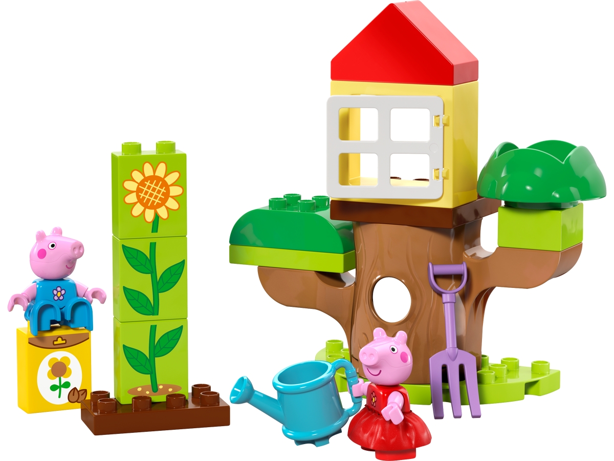 peppa pig garden and tree house 10431