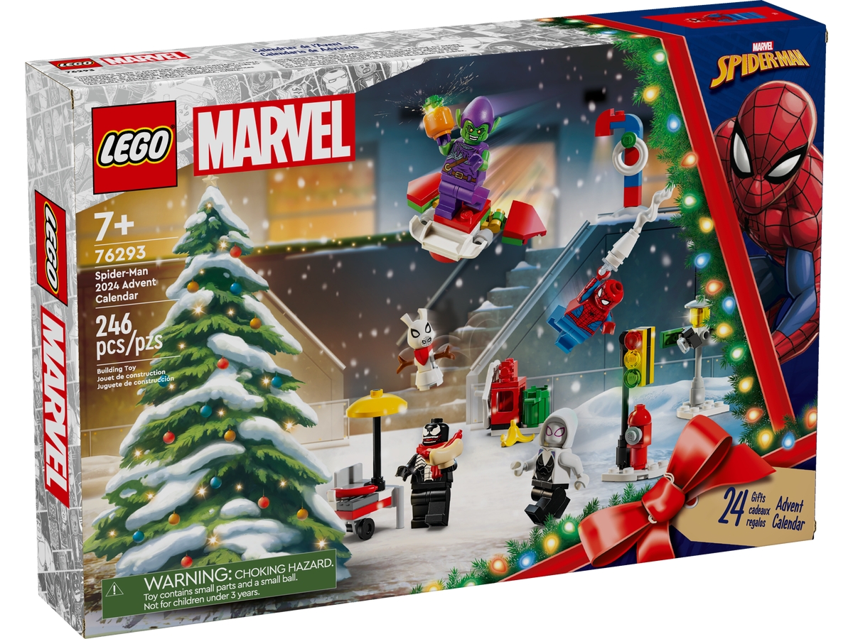 spider man 2024 advent calendar 76293